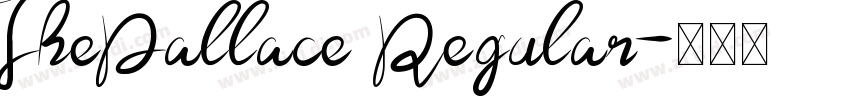 ThePallace Regular字体转换